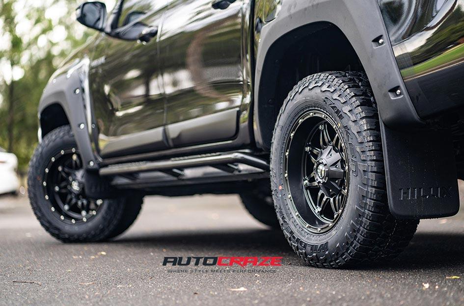 TOYOTA HILUX N80 4WD HOSTAGE MATTE BLACK
